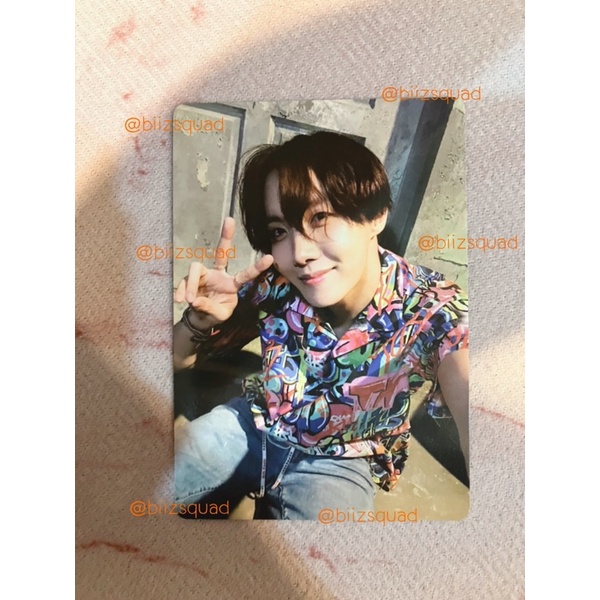 BTS mini Photocard Army Bomb J-hope ver.3 มินิโฟโต้การ์ดจากมี่บอม เจโฮป
