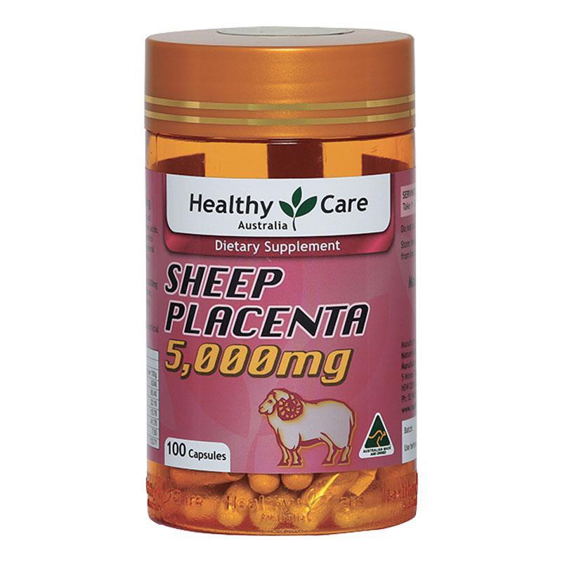 Healthy Care Sheep Placenta 5000mg 100s