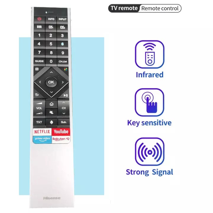 รีโมทคอนโทรล ERF6A62 สําหรับ Hisense H55O8B H65U8B H55U8B uhd 4k tv Fernbedienung