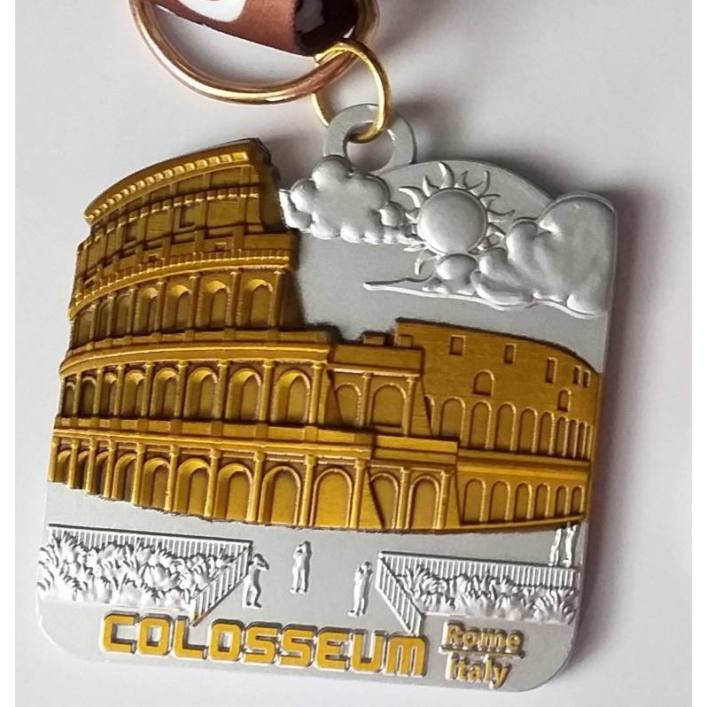 โคลอสเซียม (Colosseum) - Virtual run งานวิ่ง วิ่งเอง วิ่งแถวบ้าน เหรียญวิ่ง เหรียญรางวัล เหรียญสร้าง