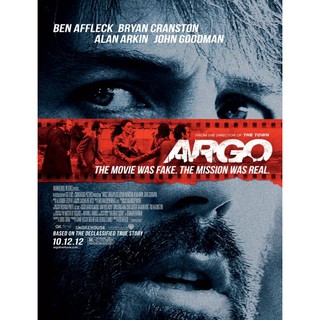 DVD Argo แผนฉกฟ้าแลบ ลวงสะท้านโลก : 2012 #หนังฝรั่ง #ออสการ์ ภาพยนตร์ยอดเยี่ยม2012