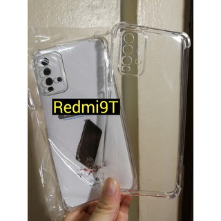 รุ่น​ใหม่ล่าสุด(พร้อมส่งในไทย)เคสใสกันกระแทกคลุมกล้องXiaomi Redmi9T 4G