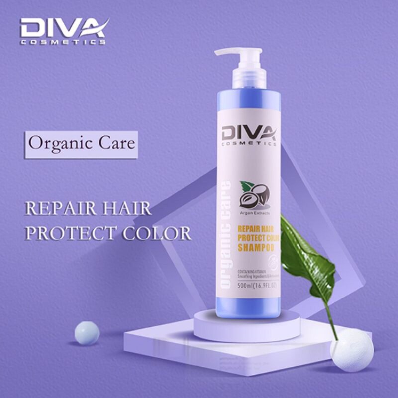 แชมพู DIVA SHAMPOO repair hair & protect colour