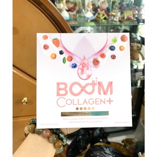 Tartah Shop Boom Collagen Plus ของแท้!! คอลลาเจน คุณประโยชน์มากมาย 1 กล่อง มี 14 ซอง ของดีจริงต้องบอกต่อ พร้อมส่งค่ะ