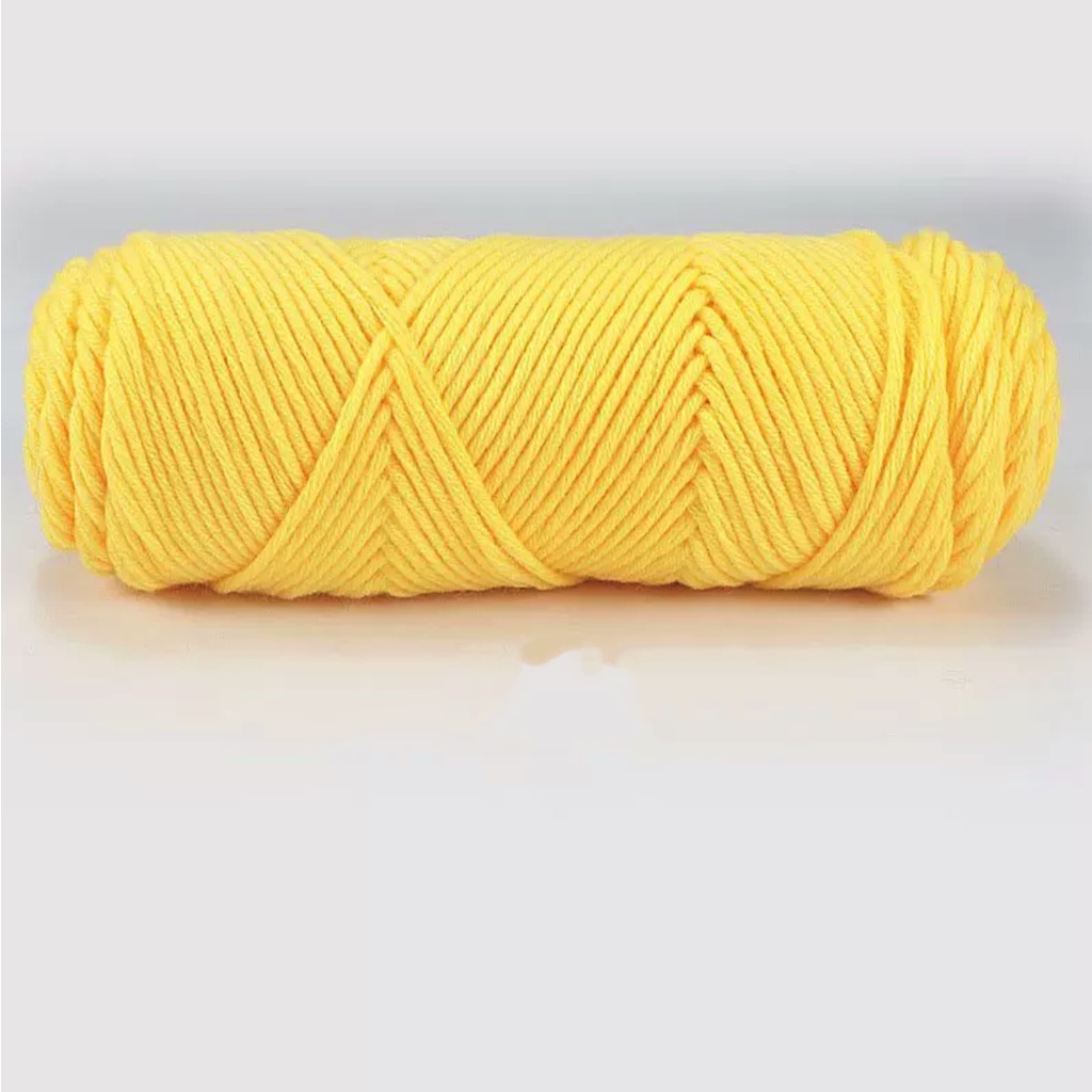 ไหมพรม8plyคอตตอนนมเบอร์21-53 ขนาด 8ply100g Milk Cotton Yarn Wool