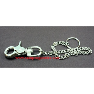 พวงกุญแจก้ามปู มีโซ่ K03 (12 ชิ้น),  Hook keychains with shackles K03 (12 pieces)