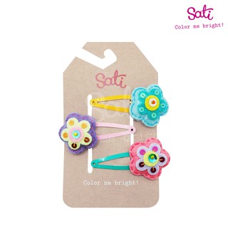 SATI - กิ๊บหนีบผม - T. TRIPPLE BLOSSOM FCF107