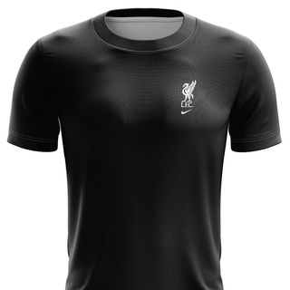 เสื้อยืด ลายโลโก้ Liverpool FC แบบแห้งเร็ว ขนาดเล็ก XS - 7XL