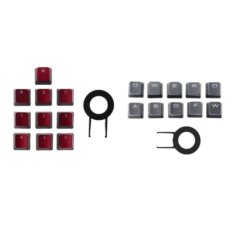 R * 10PCS OEM Keycaps สําหรับ Corsair K70 K65 K95 G710 STRAFE คีย์บอร์ด 10 คีย์ Keycap ชุด 1 2 3 4 5