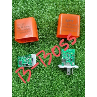 รีเลย์ปรับระดับ 12 V เร็ว/ช้า หมุนมือ ใช้ได้กับรถทุกรุ่น ใช้ได้ทั้งไฟเบรคและไฟเลี้ยว