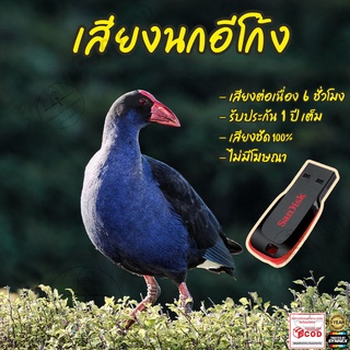 เสียงต่อ นกอีโก้ง ยาว6ชั่วโมง ไม่มีโฆษณา แฟลชไดร์ฟ(Flash Drive) มีเก็บเงินปลายทาง