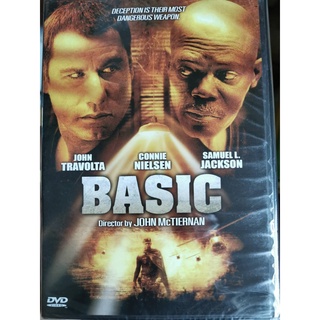 DVD : Basic (2003) รุกฆาตปฏิบัติการลวงโลก " John Travolta, Connie Nielsen, Samuel L. Jackson " A Film by John Mc Tiernan