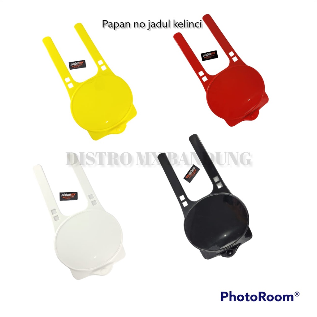 ป้ายชื่อวินเทจ rmz 250 crosbone ยี่ห้อ RABBIT MODEL