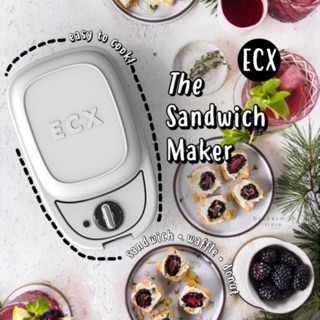 ***ขายแต่ถาดเสริม*** 🥪 ECX Sandwich Maker 🥪 เครื่องทำแซนด์วิช วาฟเฟิล