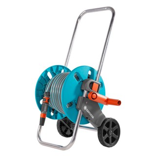 Watering hose HOSE TROLLEY AQUAROLL S SET GARDENA 18502-20 Watering equipment Garden decoration accessories สายยางรดน้ำ