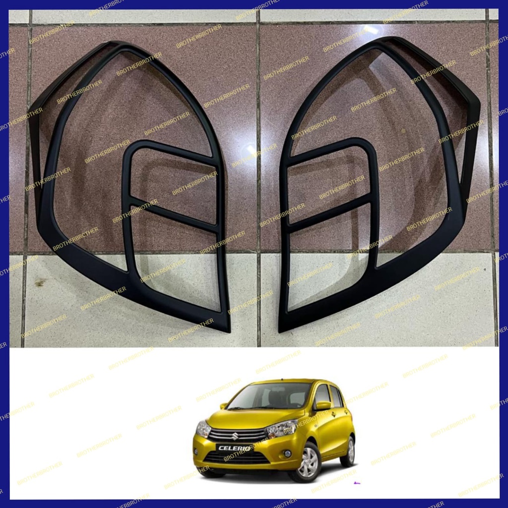 ไฟท้าย Suzuki Celerio Black Chrome Garnish