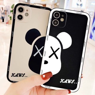 เคสโทรศัพท์มือถือคู่รัก ลาย KAWS สําหรับ Huawei P20 P30 Lite Pro Honor 50 Lite 7S 8A 9S [1]