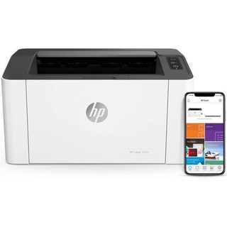 เครื่องพิมพ์เลเซอร์ ชนิดไร้สาย สั่งงานผ่านมือถือ รุ่น 107W HP**ขายดี***