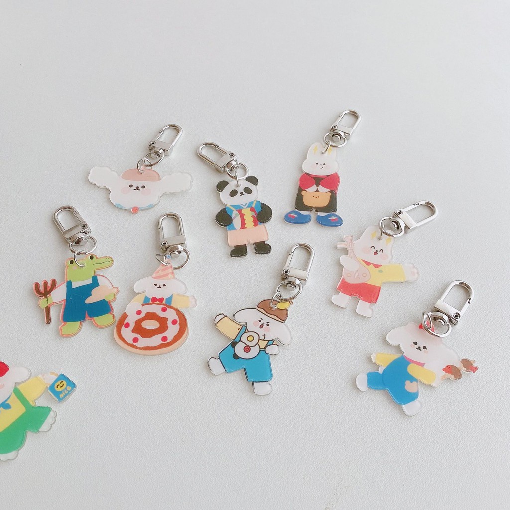 Keychains 10 บาท พร้อมส่ง/กรุงเทพ  พวงกุญเเจน่ารักลายใหม่ (น่ารัก น่าสะสม) Hobbies & Collections