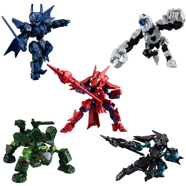 [ครบ Set 5 กล่อง] Bandai AnimaGear #3 4549660424901 (Plastic Model)