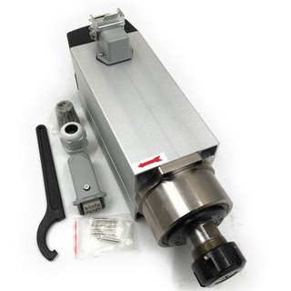 สปินเดิ้ลมอเตอร์สำหรับงานตัดซีเอ็นซี รุ่น GDZ Spindle Motor (Fan Cool)
