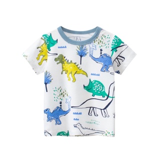 9895 27kids เสื้อยืดเด็ก ไดโนเสาร์ รวมไดโนเสาร์