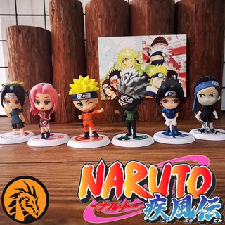 🔥พร้อมส่ง🔥โมเดล นารูโตะ Naruto ขนาด 7 ซม. เกรดพรีเมี่ยม ฐานมีสัญลักษณ์เท่ห์ๆของแต่ละตัวด้วยครับ❤