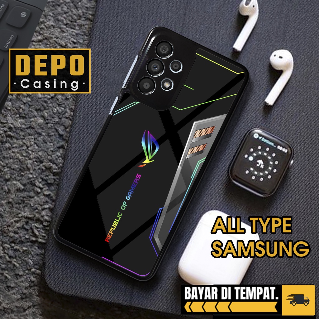 HP Samsung A33 5G Case Samsung A33 5G Premium Glossy Depo Casing [ROG1] Samsung A33 5G Aesthetic Pho