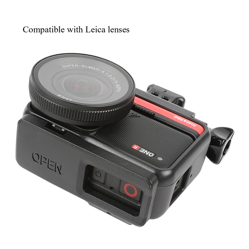 Insta 360 ONE R เคสป้องกันขอบกรอบสําหรับ Insta360 ONE R 4K Dual-เลนส์ 360 1 นิ้ว Edition วงเล็บยึดอุปกรณ์เสริม