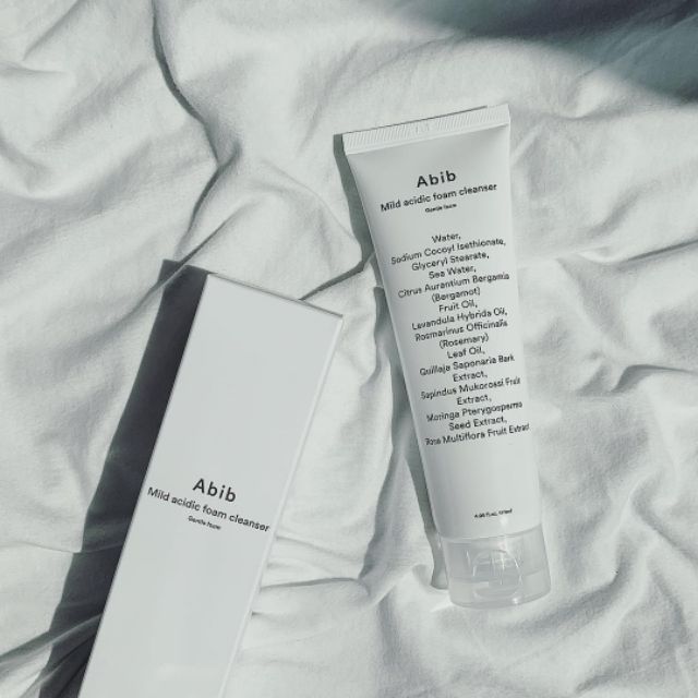 abib mild acidic foam cleanser
