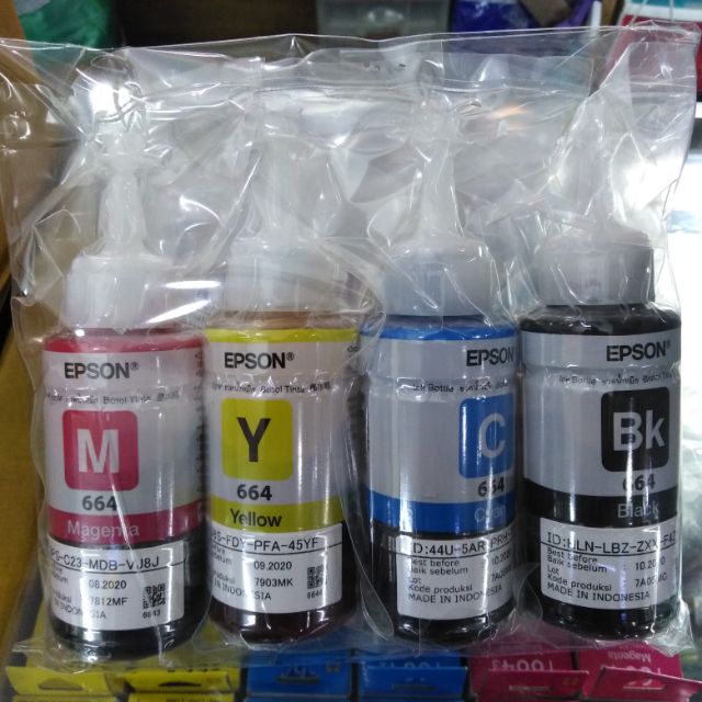 หมึกแท้EPSON 664​ 4สี ✌️