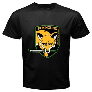 เสื้อยืดโอเวอร์ไซส์Short Tops Fox Hound Foxhound Special Force Metal Gear Solid MenS T ShirtS-3XL