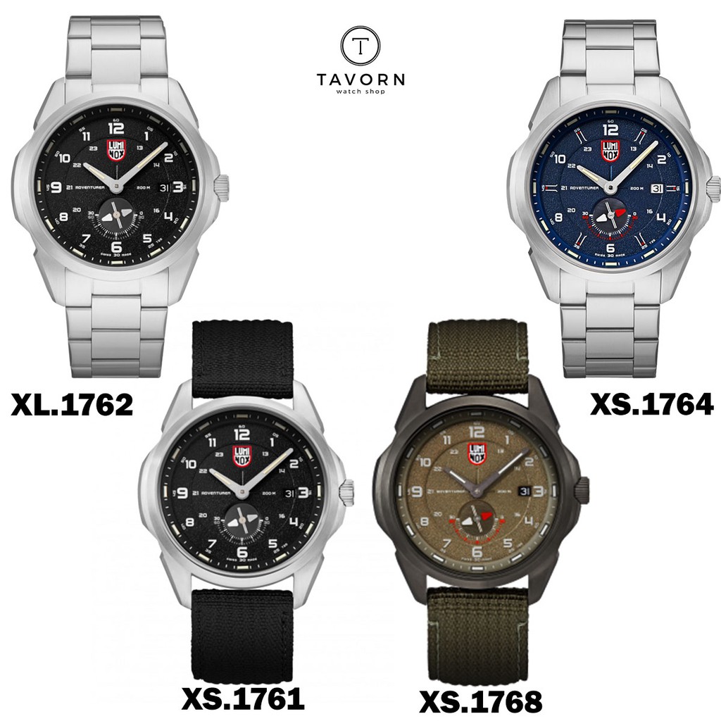 Luminox นาฬิกาข้อมือ ATACAMA ADVENTURER 1760 SERIES รุ่น XL.1764 นาฬิกาทหาร