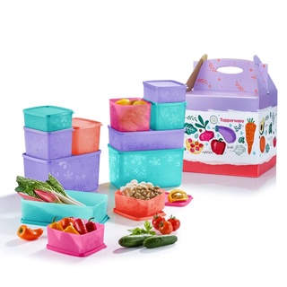 Tupperware​ รุ่น Snowflake Square Round Set