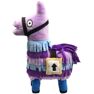 Fortnite-troll ตุ๊กตายัดนุ่น เกม Stash Llama ขนาด 25 ซม. ของเล่นสําหรับเด็ก 10 ชิ้น