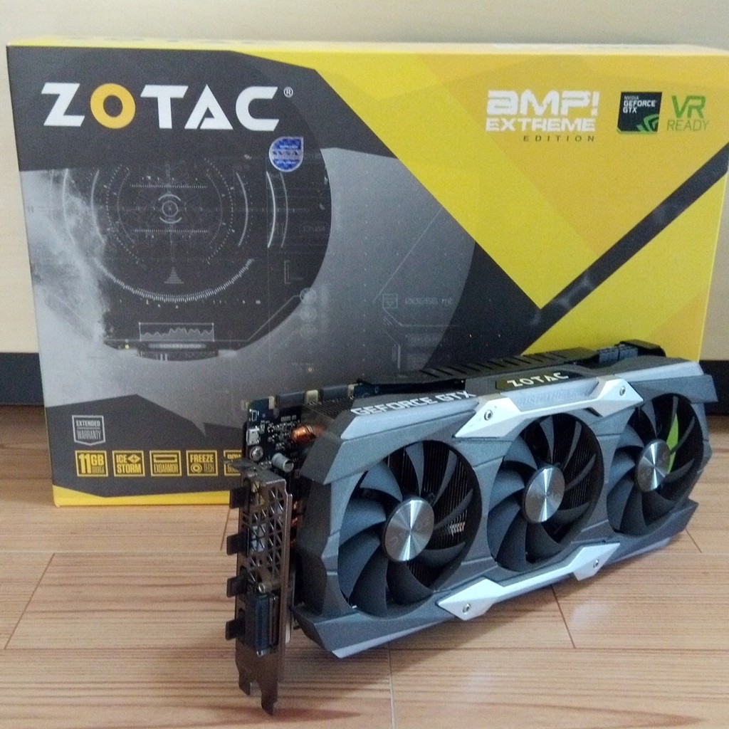 Zotac Geforce Gtx 1080 Ti Amp Extreme Edition Shopee Thailand