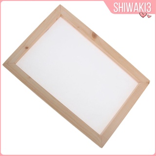 [Shiwaki3] กรอบแม่พิมพ์ไม้สําหรับทํากระดาษ Diy ขนาด 20X20 ซม