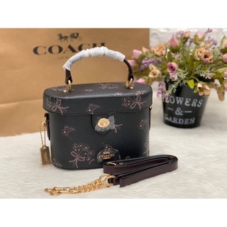 New in!! COACH KAY CROSSBODY WITH RIBBON BOUQUET PRINT ((76713))