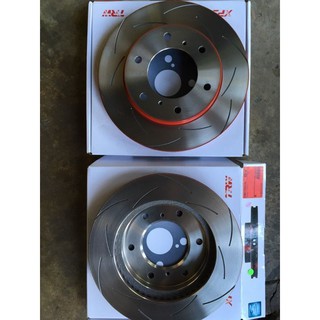 จานเบรคหน้าtrw xps honda jazz city freed ge gk ปี2008-2021 ราคาต่อคู่ ใส่ได้เลย ไม่ต้องแปลง