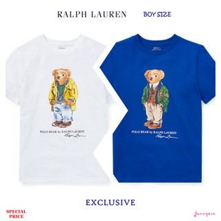 RALPH LAUREN POLO BEAR COTTON T-SHIRT (BOY SIZE 8-20)