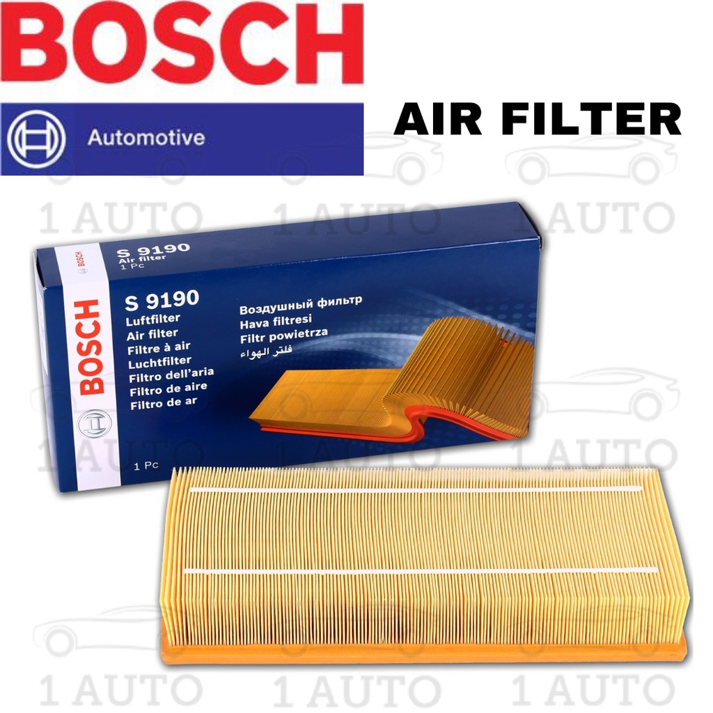 BOSCH ENGINE AIR FILTER AUDI Q7 (4LB) 3.0TDI 3.6TFSI 4.2TDI VW TOUAREG (7LA) CAINNE (92A) 3.0 3.2 3.