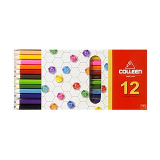COLLEEN สีไม้คอลลีนหัวเดียว 12 สี