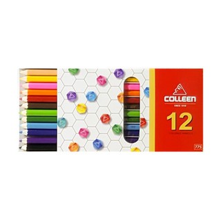 COLLEEN สีไม้คอลลีนหัวเดียว 12 สี