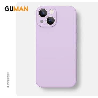 Guman เคสไอโฟน เคสซิลิโคนนุ่มขอบเหลี่ยมกันกระแทกน่ารักตลก เคสโทรศัพท์ Compatible for iPhone 14 13 12 11 Pro Max SE 2020 X XR XS 8 7 6 6S Plus พลัส XYB3