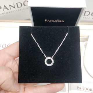 Pandora สร้อยคอเงิน 925 เครื่องประดับ สําหรับผู้หญิง p804