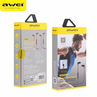 Awei หูฟังบลูทูธ Bluetooth Headset Wireless V4.0 B990BL หูฟังบลูทูธสปอร์ต Wireless Sports Earphone