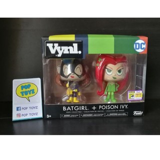 Funko DC Vynl Batgirl &amp; Poison Ivy SDCC Official LIMITED EDITION 2500 ชิ้นทั่วโลก งานเก่าเลิกผลิตแล้ว หายากมาก Funko pop