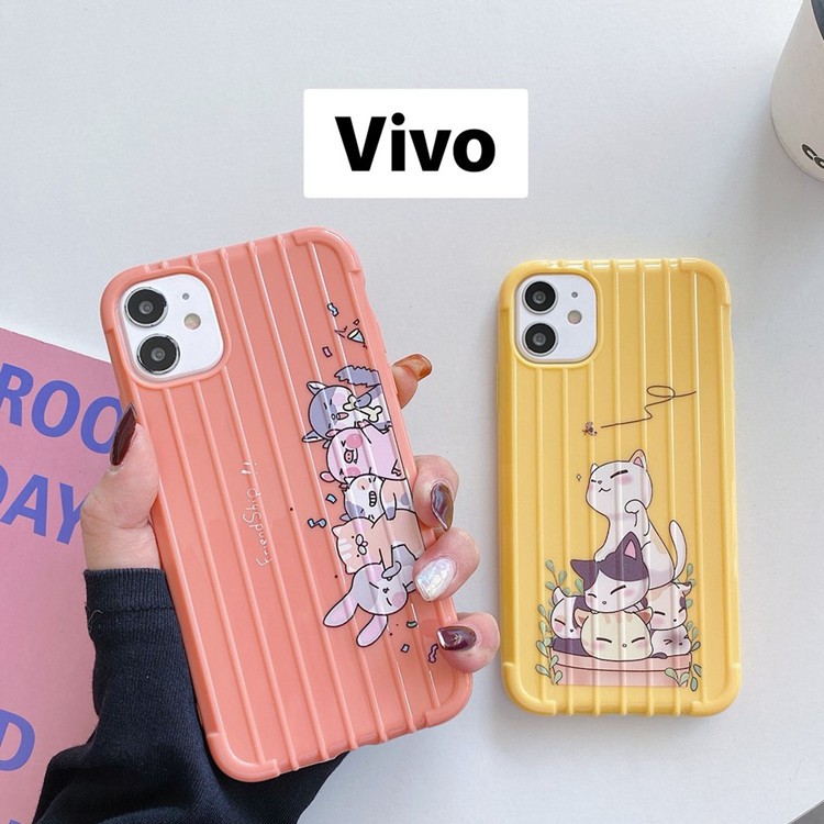 เคสซิริโคนvivoลายการ์ตูน สำหรับรุ่น Vivo Y3 Y11 V15 V15 proV17pro Y12 Y17 Y19 Y95 Y93 #850