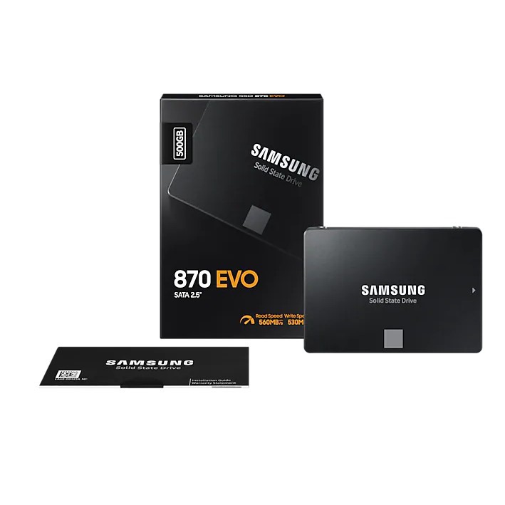 SAMSUNG 500 GB SSD SATA 870 EVO (MZ-77E500BW)