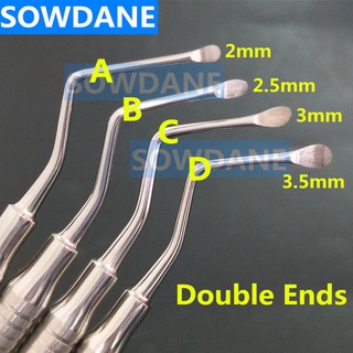 High quality Long tip Dental Scaler Spoon Tooth Cleaning Excavator Restorative Instruments Spoon Tool